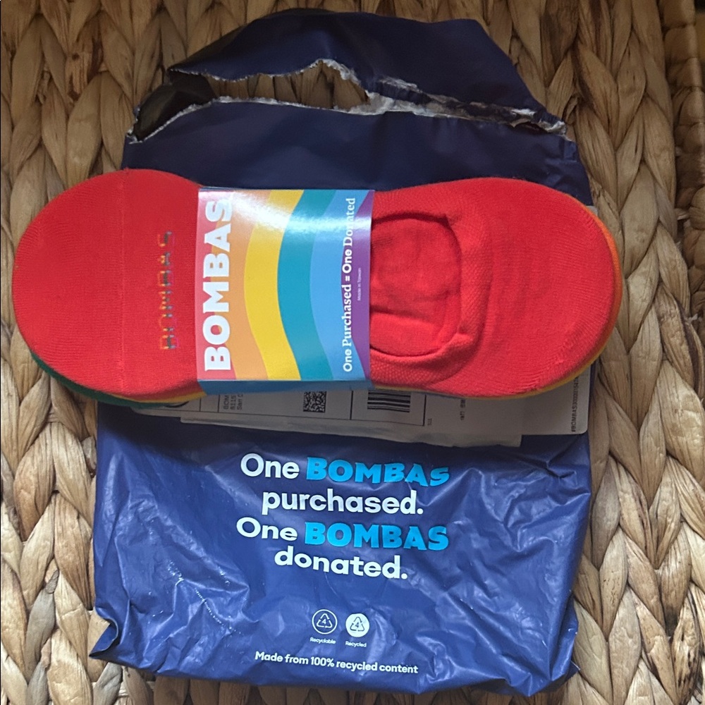 Bombas Pride Lightweight No Show Sock 6-Pack